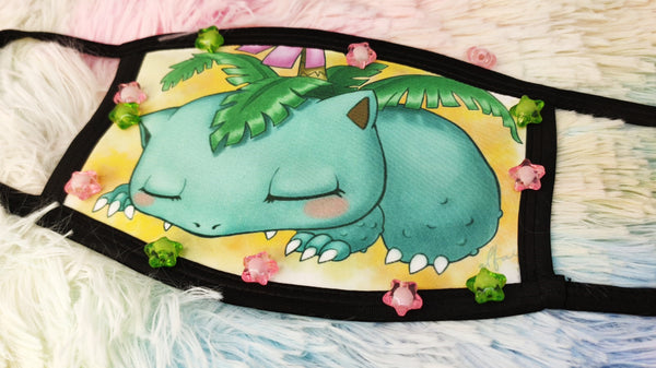 Mascarilla Face Mask Venusaur