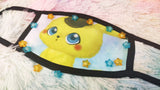 Mascarilla Detective Pikachu Face Mask