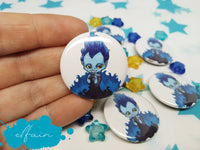 Hades Pin Badge chapa