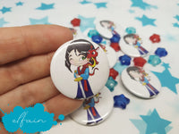 Mulan Pin Badge chapa