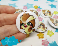 Pidgey Pin Badge chapa