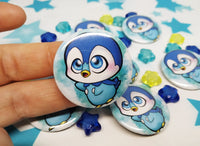 Piplup Pin Badge chapa