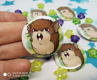 Raticate Pin Badge chapa
