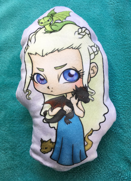 Plush pillow Cojín de peluche Daenerys 30cm