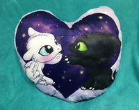 Cojín de peluche Fury Love XL