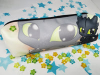 Toothless Pencil Bag case Estuche Desdentado