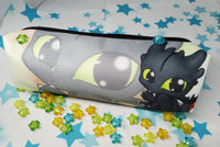 Toothless Pencil Bag case Estuche Desdentado