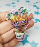 Llavero Groot holo