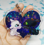 Llavero Fury Love holo stars xl