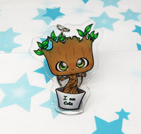 Groot Acrylic Keychain