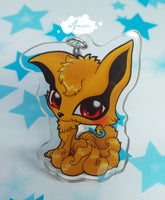 Llavero Kurama keychain