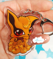 Llavero Kurama keychain