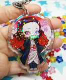 Keychain Llavero Nezuko holo