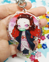 Keychain Llavero Nezuko holo