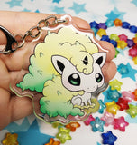 Keychain Llavero Ponyta Galar Shiny