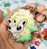 Keychain Llavero Ponyta Galar Shiny