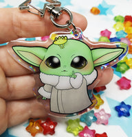 Llavero Baby Yoda Holo