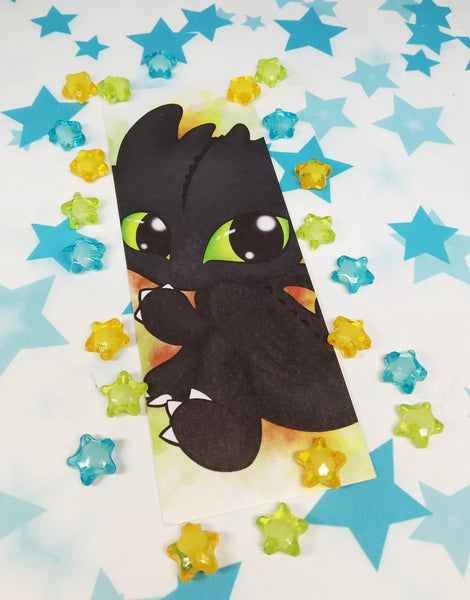 Toothless Bookmark Marcapáginas Desdentado – elfain