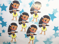 Pegatina papel sticker Pocahontas