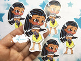 Pegatina papel sticker Pocahontas