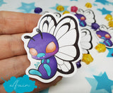 Pegatina papel sticker Butterfree