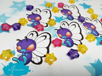 Pegatina papel sticker Butterfree