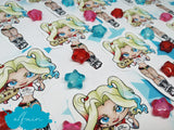 Pegatina papel Sticker Harley Quinn