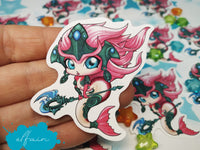 Pegatina papel Sticker Nami Koi
