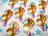 Pegatina papel sticker Pidgeotto