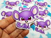 Pegatina papel sticker Rattata