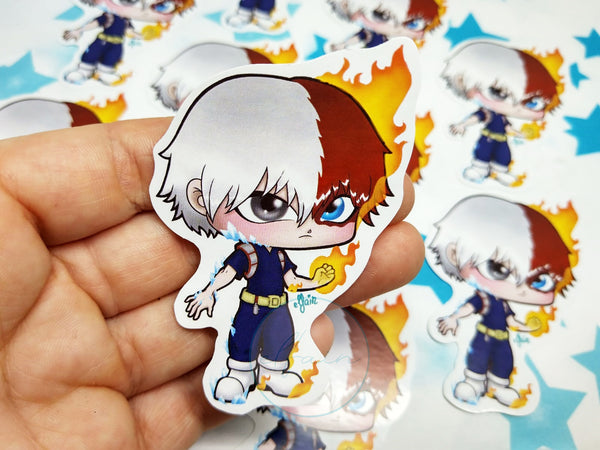 Pegatina papel Todoroki sticker