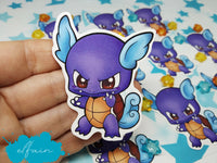 Sticker pegatina papel Wartortle
