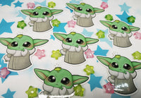 Sticker Pegatina Baby Yoda