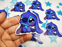 Pegatina papel sticker Stitch