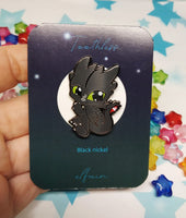Toothless Hard Enamel pin