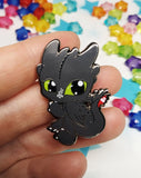 Toothless Hard Enamel pin