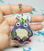 Keychain Llavero Totoro holo